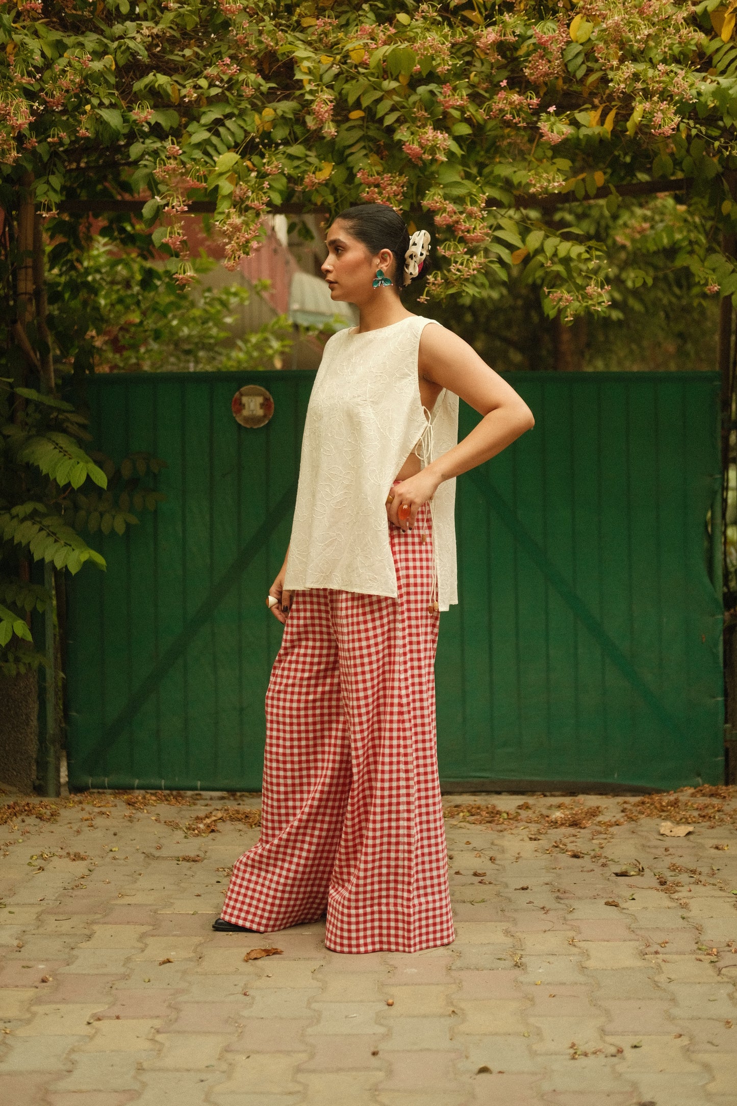 Stand-Proof Pants (Red Gingham)